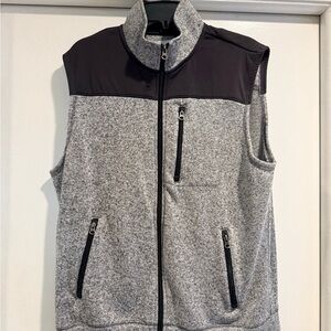 Sonoma Men's Charcoal and Black Vest